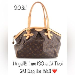 LOUIS VUITTON TIVOLI GM BAG